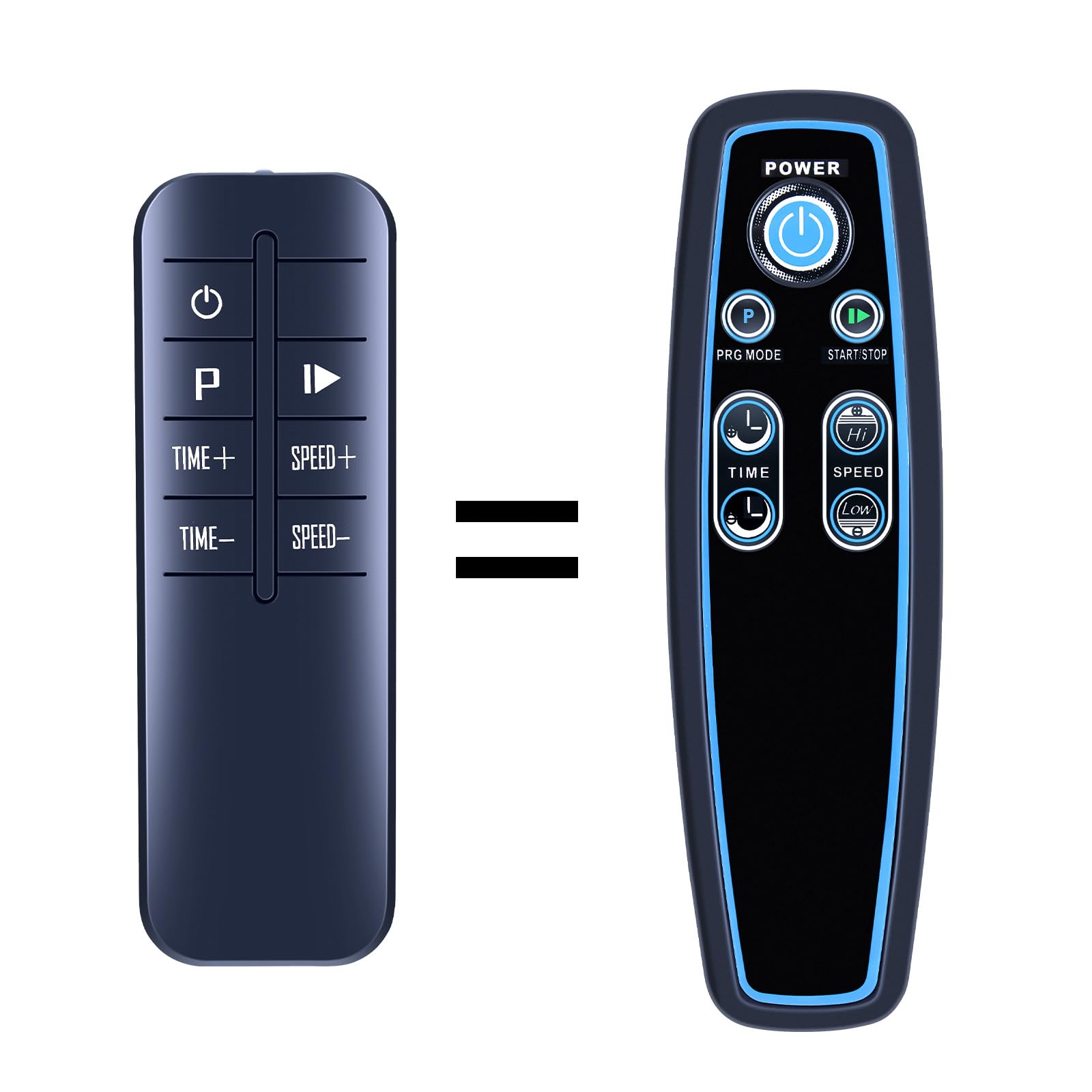Replacement Remote Control for LifePro Vibration Plate Exercise Machine LP-WVRM LP-WVRM-BLK LP-WVRM-BLU LP-WVRM-WHT LP-WVRM-BLK-RTL