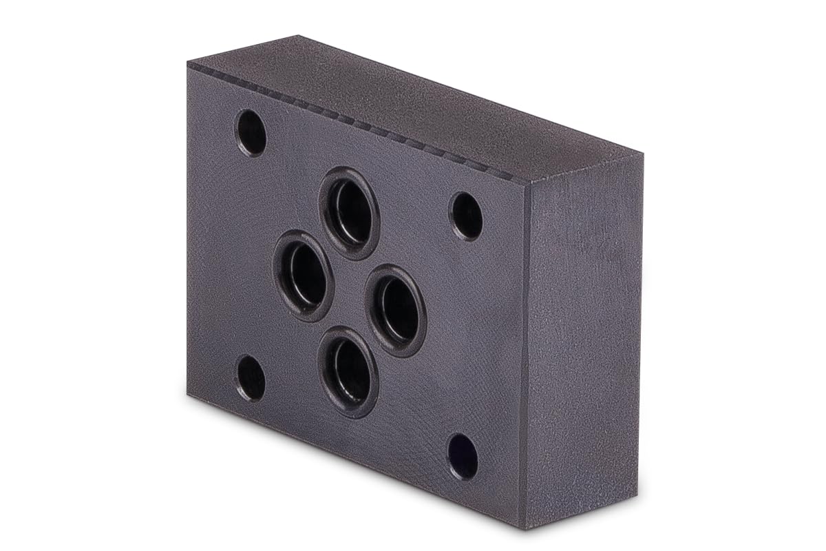 Hydraulik Ventilblock ES 06-00-20-0 (Blindplatte) | Hydraulik-Anschlussblock