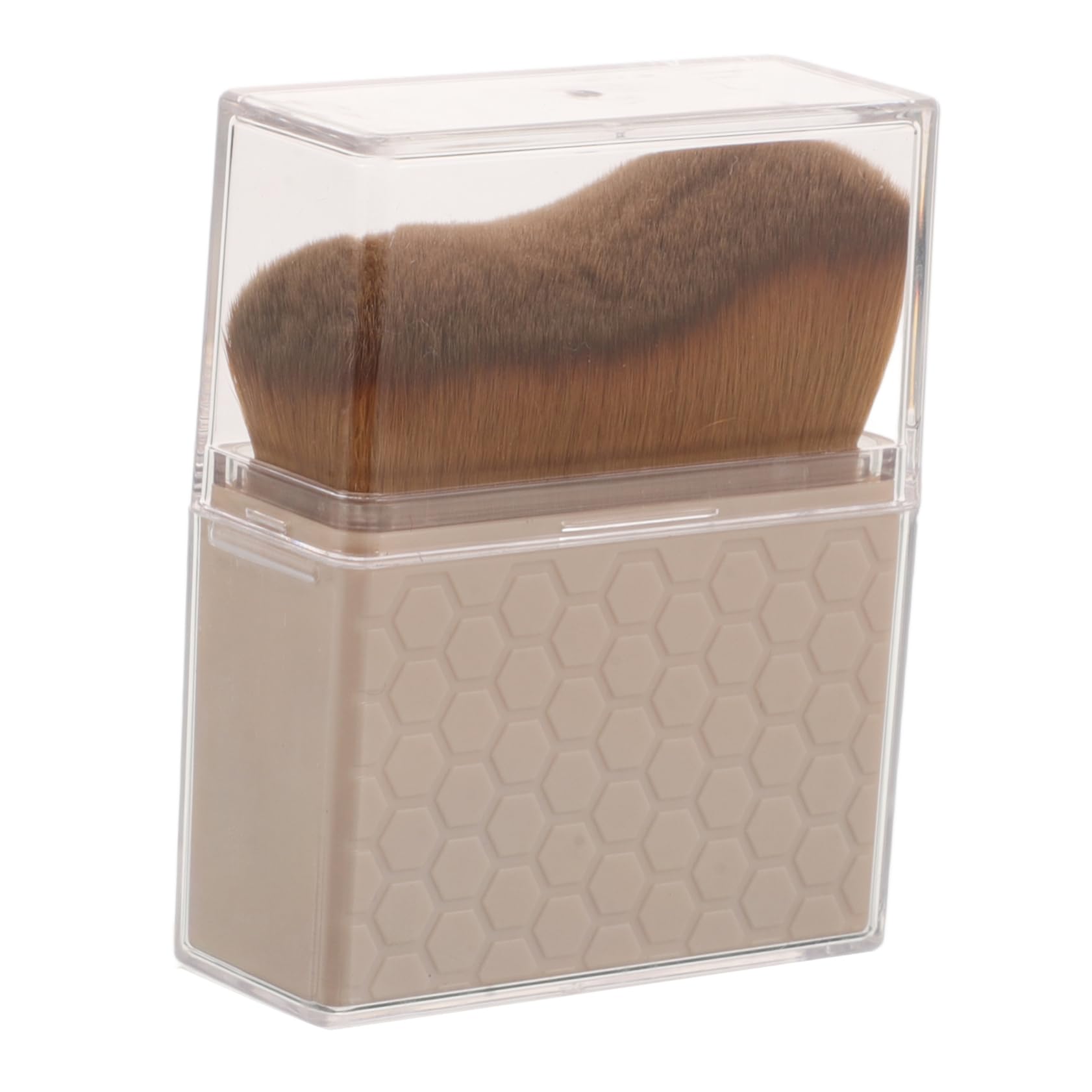 VICASKY Portable Wave Design Self Tanning Brush with Soft Bristles for Foundation Blush and Powder Makeup Application Efficient Body Brush for