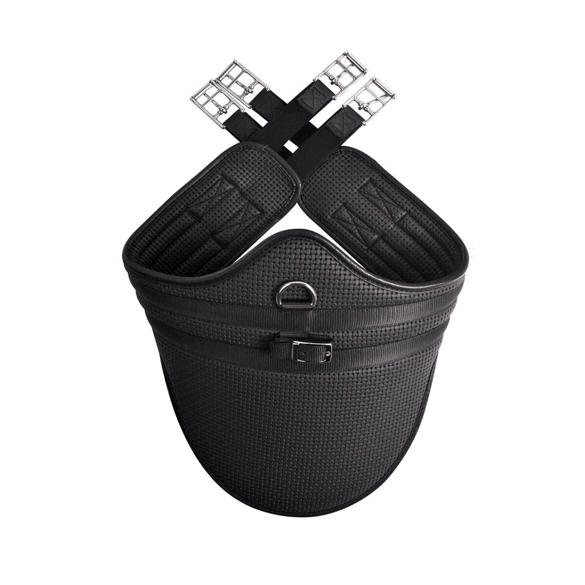 Hy Equestrian Hycomfort Waffle Stud Girth - 24" Black Size 24