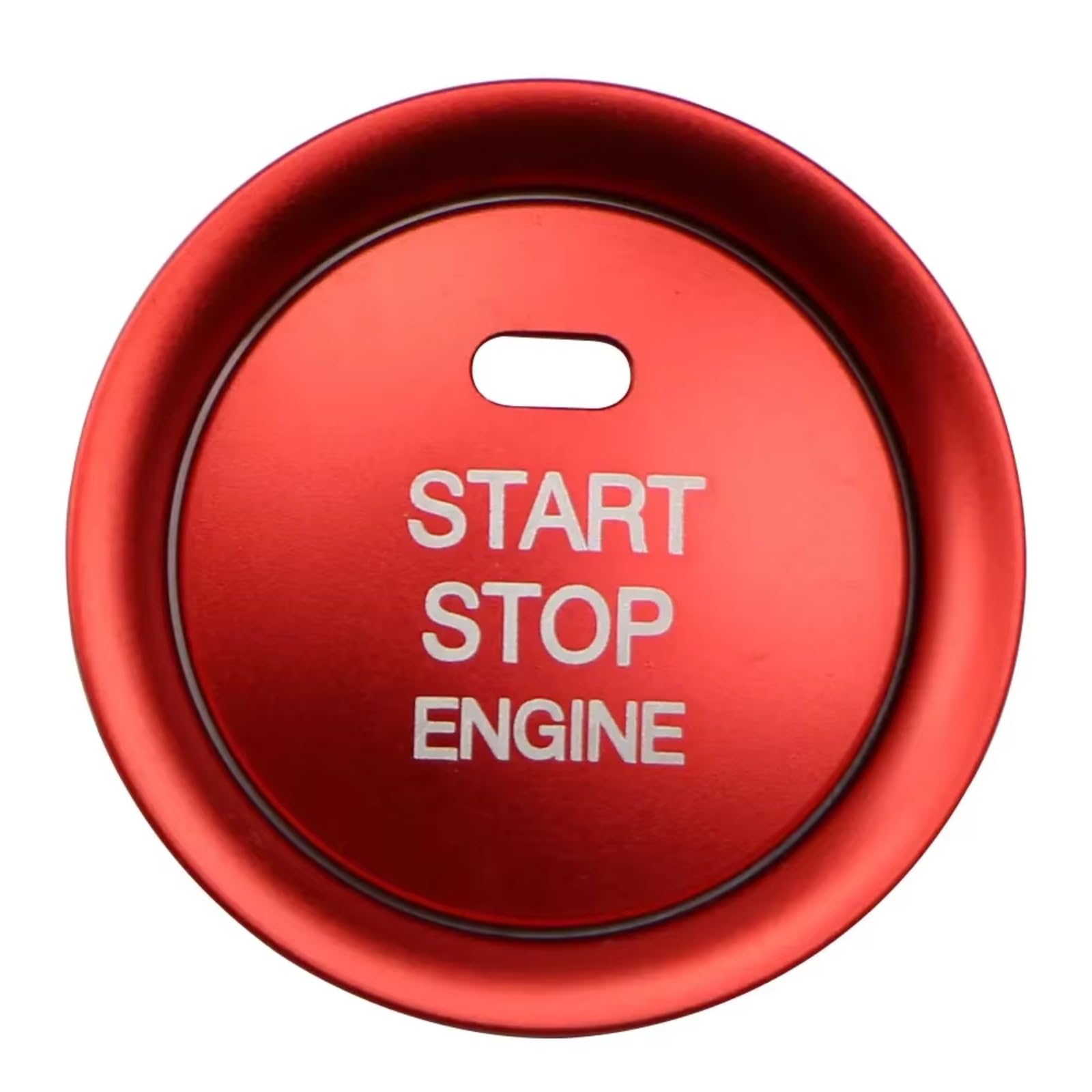 Interior Button Sticker Compatible with Mazda for Axela for Atenza Car Ignition Key Ring Cover Trim Engine Start Stop Switch Button Sticker Accessories Interior