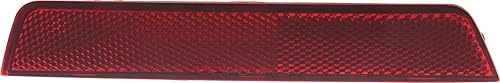 Evan Fischer Reflector de parachoques trasero del lado del pasajero compatible con Chevrolet Equinox 2010-2017 - GM1185110