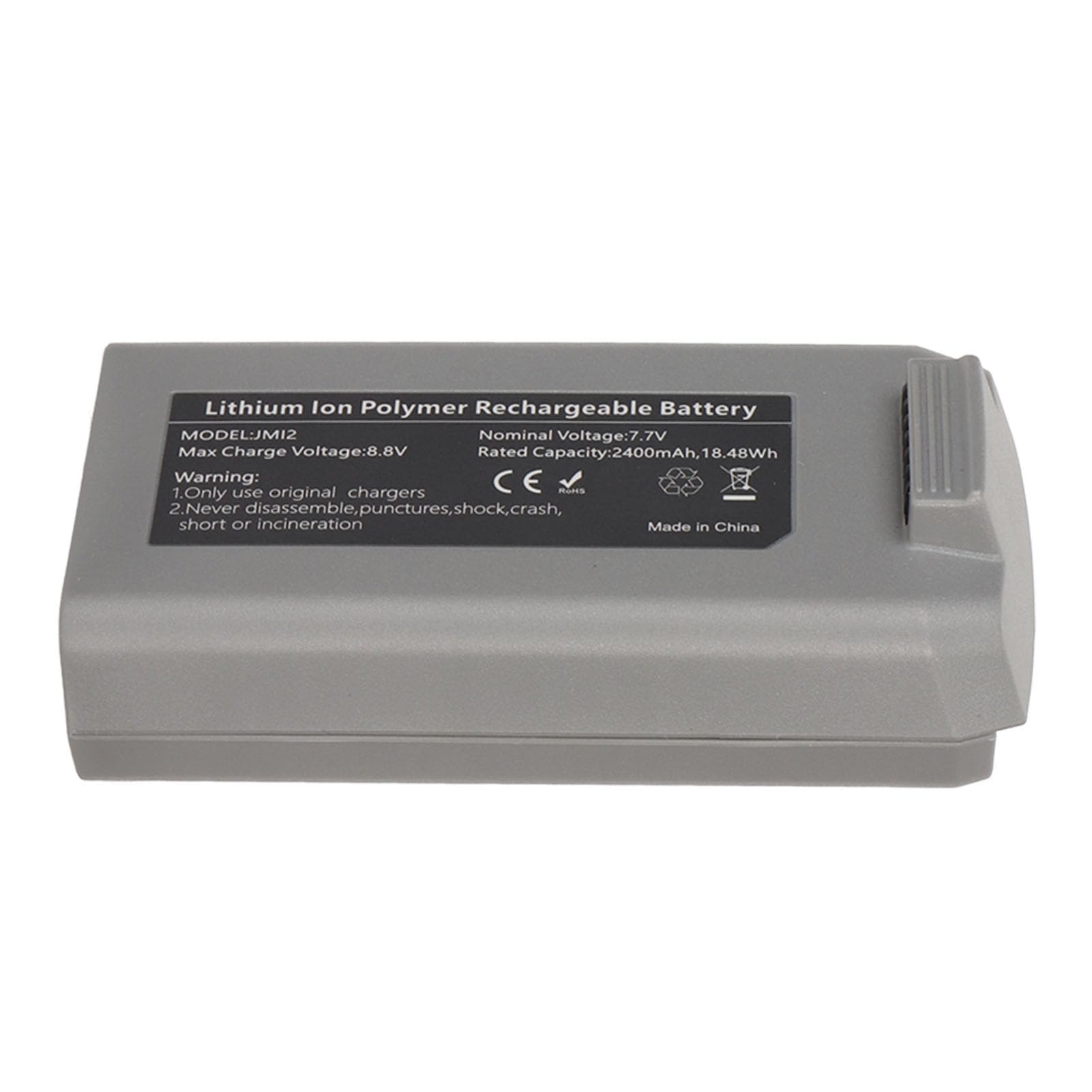 Inteligentny Akumulator Lotu, Lekki Zapasowy Akumulator do Drona 2400 MAh do Mini 2 Mini 2 SE Mini SE, 40 Minut Czasu Lotu Monitorowanie Stanu Akumulatora w Czasie