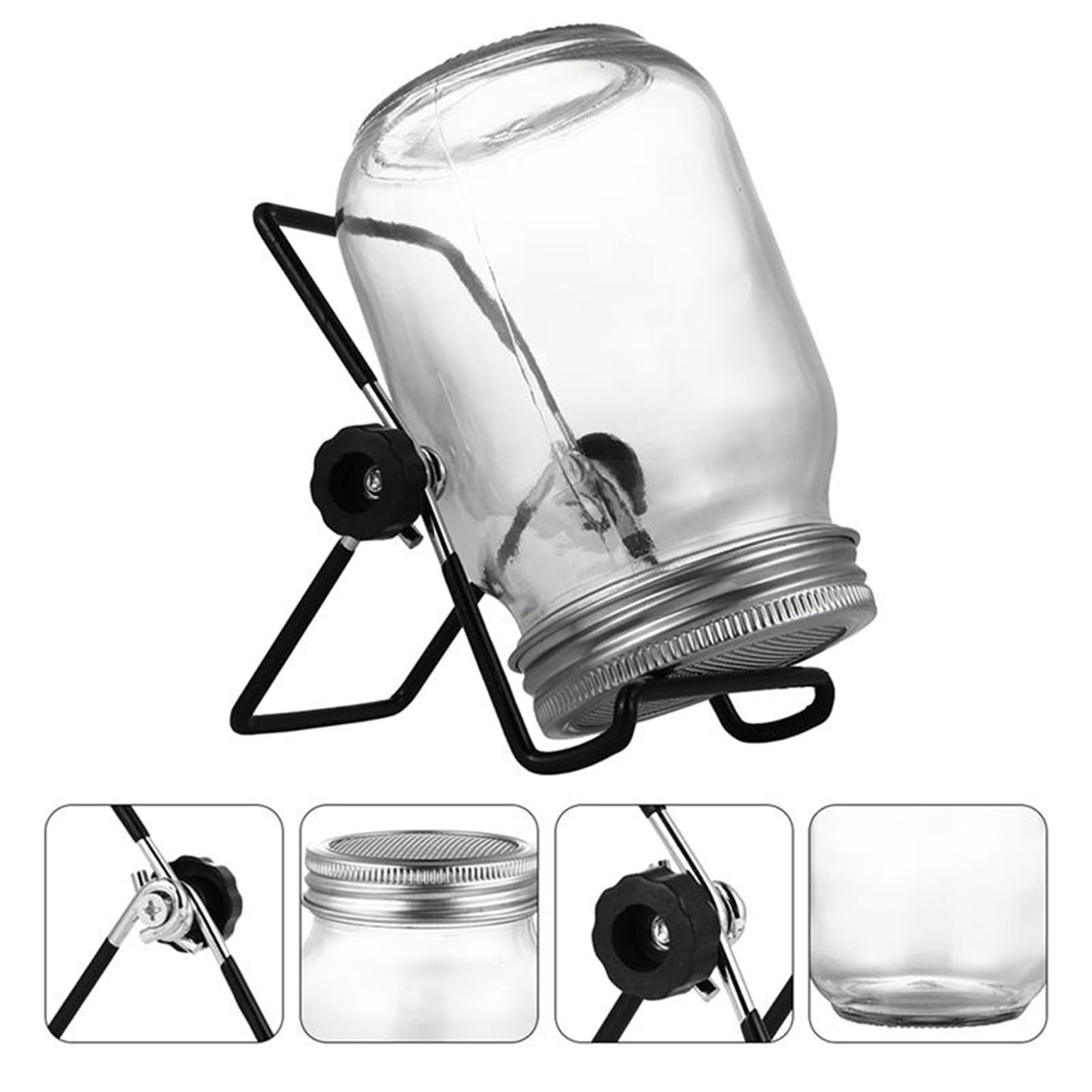 Kit de couvercle de germination for graines germées, ensemble de pots de germination avec support, couvercle de filtre, pot de germination