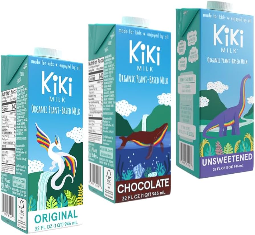 邦楽 MILK Amazon.com: Kiki Milk Plant Based Milk - The Sample Kit (32 Fl Oz