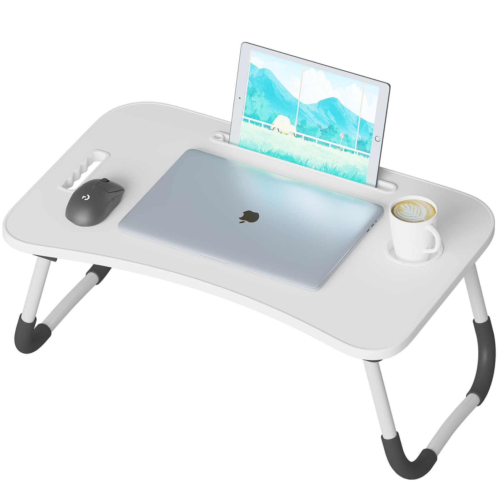 Multi - Function Bed Table & Laptop Stand for Bed - Ideal for Comfortable Laptop Use in Sofa