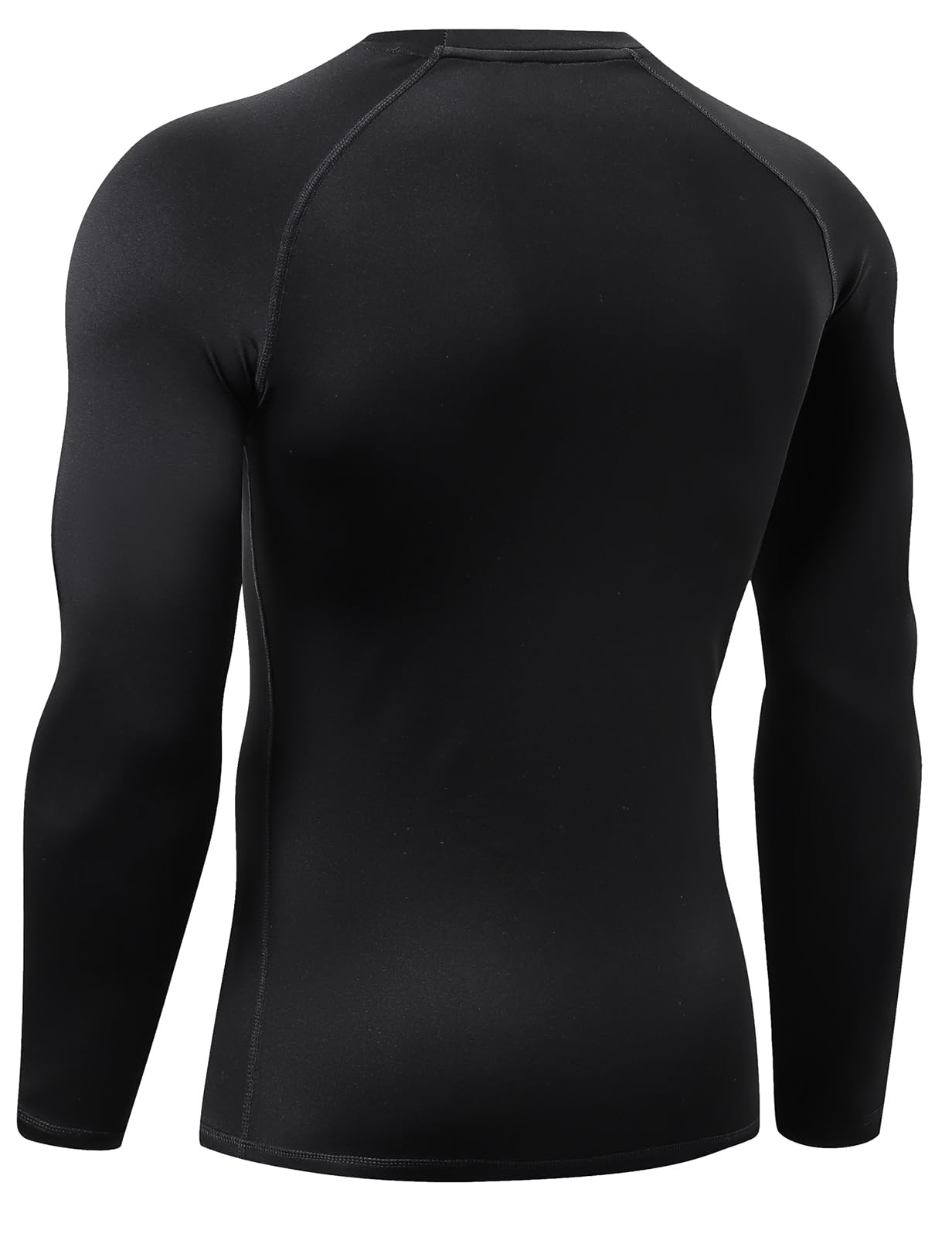 LAFROI Herren Fleece Futter Thermal Winter Tee Shirt Casual Slim Fit Langarm-MJSY01C