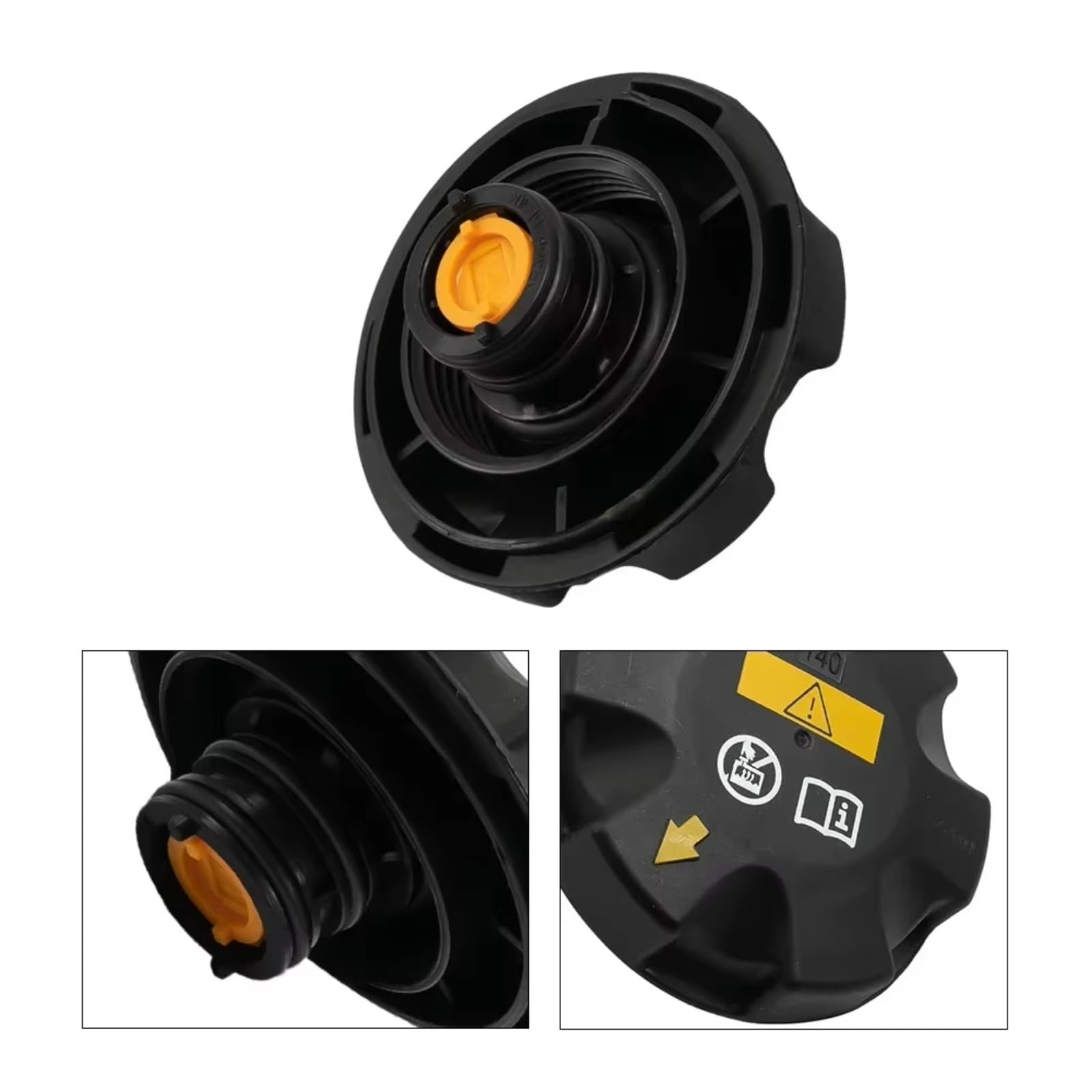 Depósito de refrigerante del radiador para BMW E70 2006-2010, LCI 2009-2013, F15 2012-2018. Tapa del depósito de expansión del radiador.