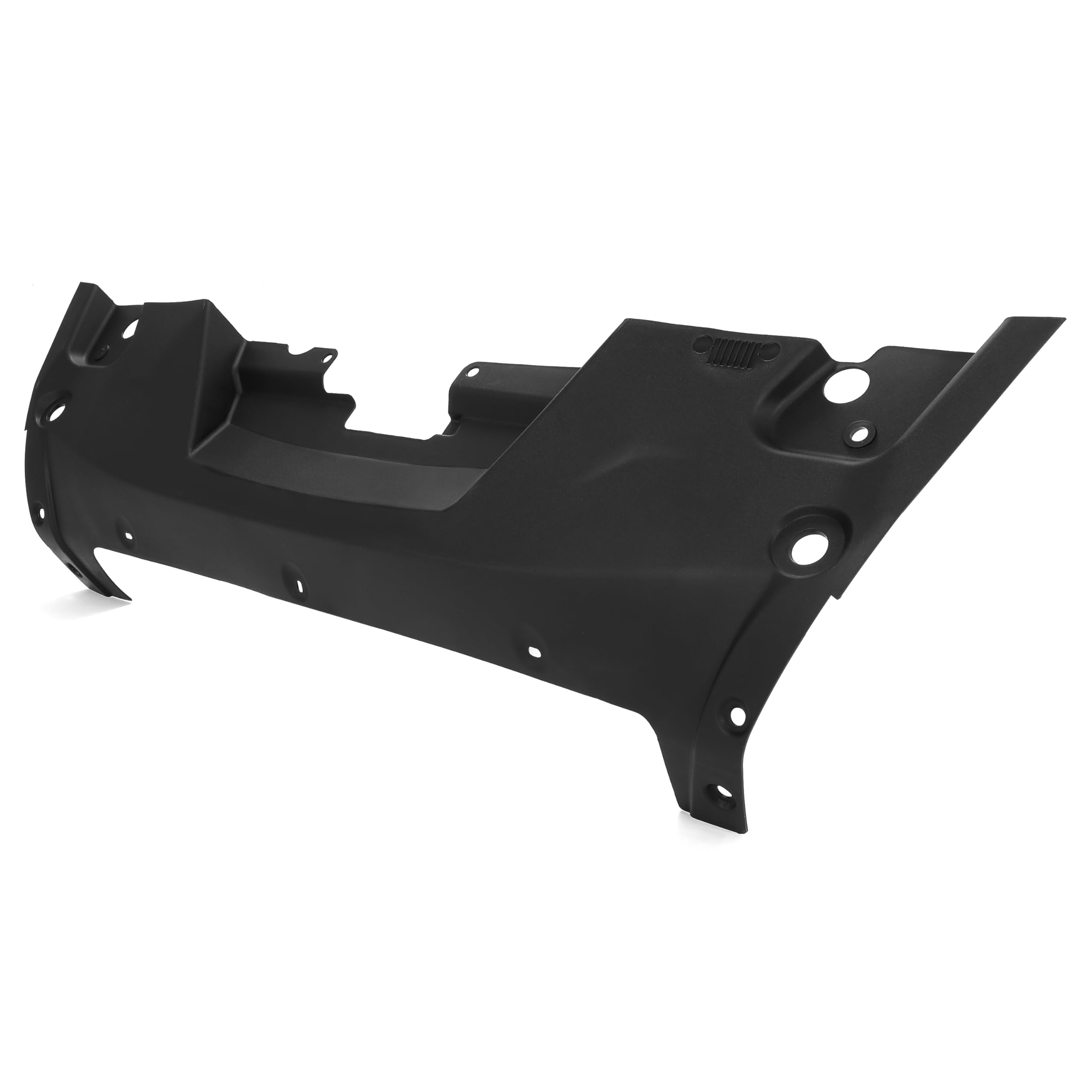 KUAFU Radiator Support Cover Compatible with 2014-2018 Jeep Cherokee Replacement for CH1224104 68138372AH PP Plastic BlackRecycled Claim Standard 100