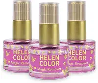 Kit 3 Removedor Esmalte Gel Magic Remover 16ml Helen Color
