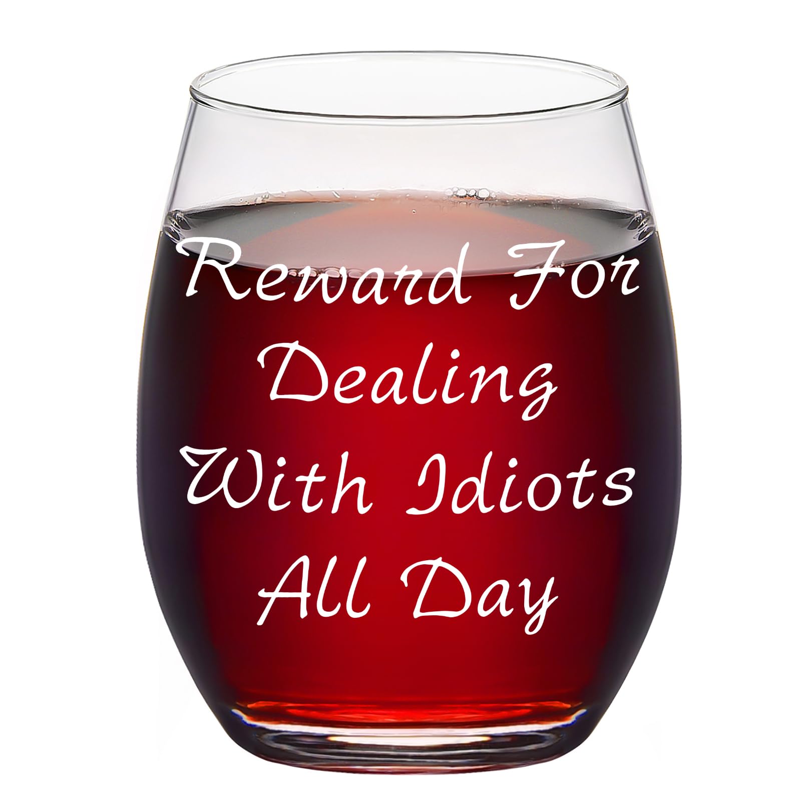 Verre à vin sans pied Futtumy de 425 ml pour relaxer après le bureau à la maison