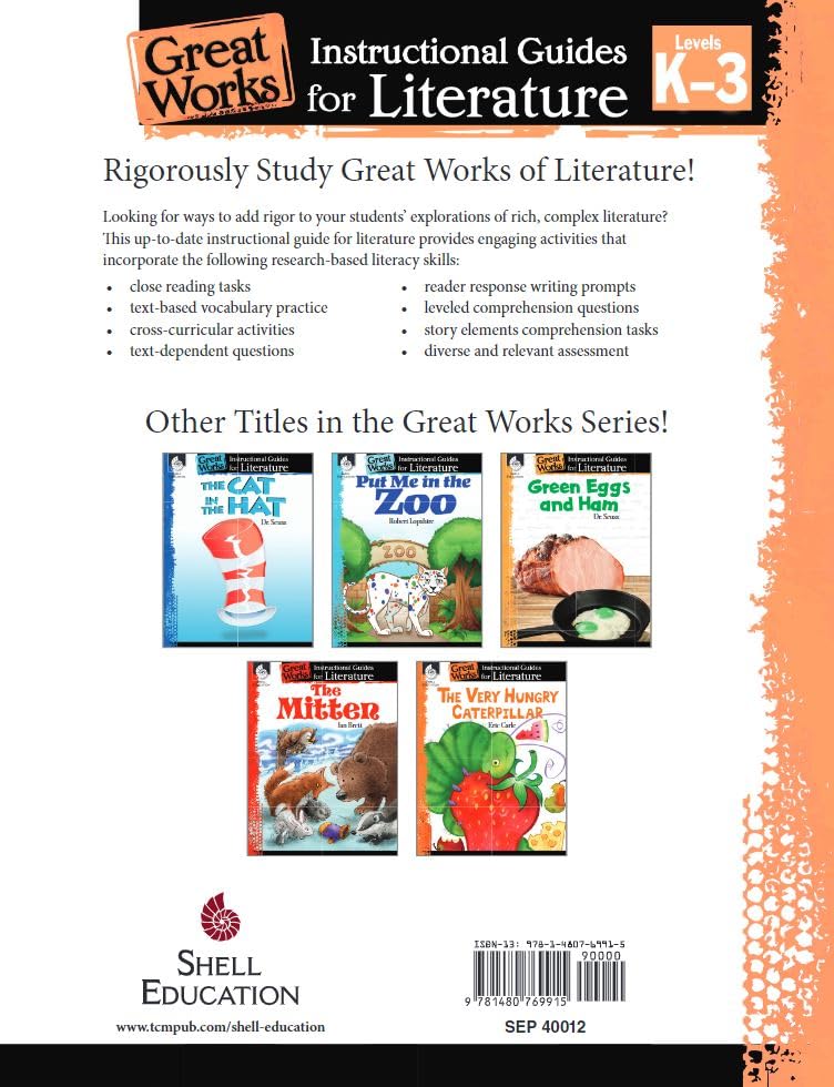 If You Give . . . Series Guide: An Instructional Guide for Literature - Novel Study Guide for Elementary School Literature with Close Reading and Writing Activities (Great Works Classroom Resource) - Image 2