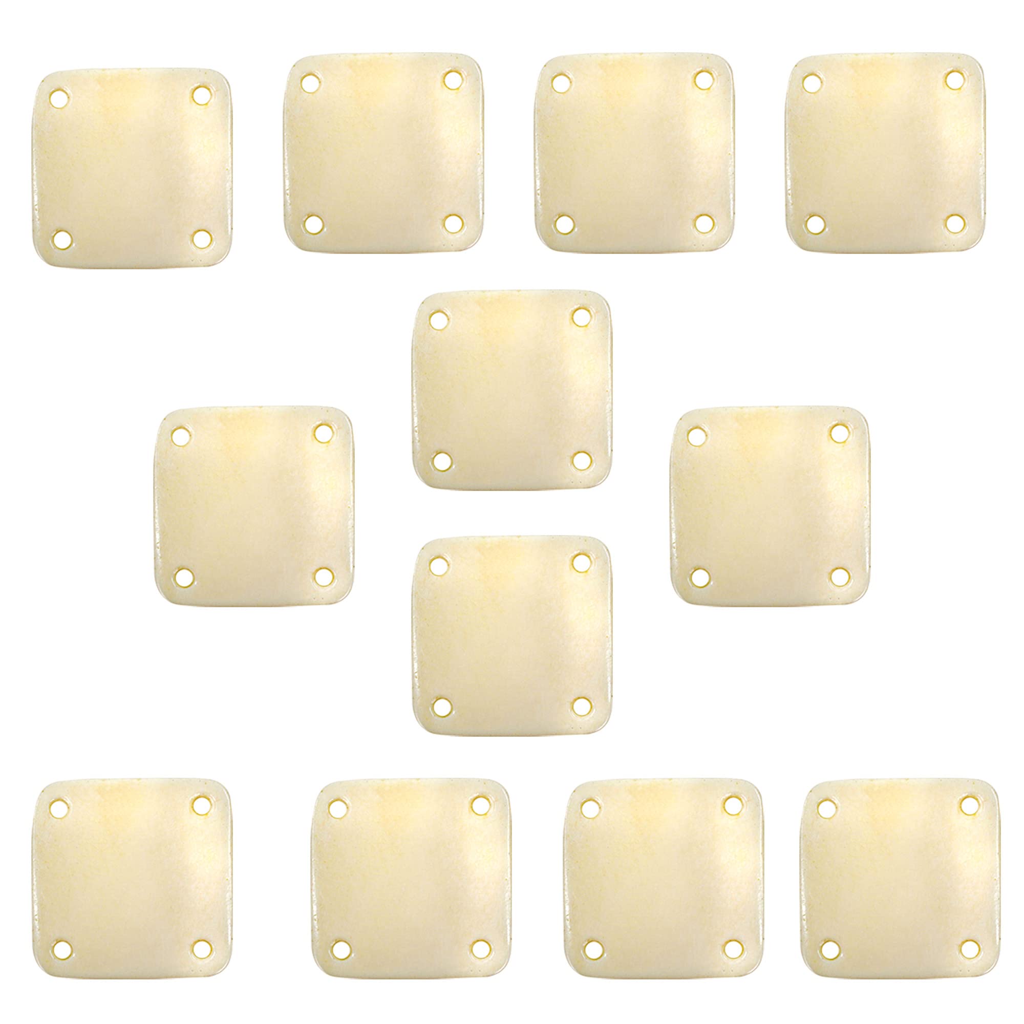 Lord of Battles Bone Weaving Tablet 12pcs set | Handmade from Real & Genuine Bone | Polished against Corrosion
