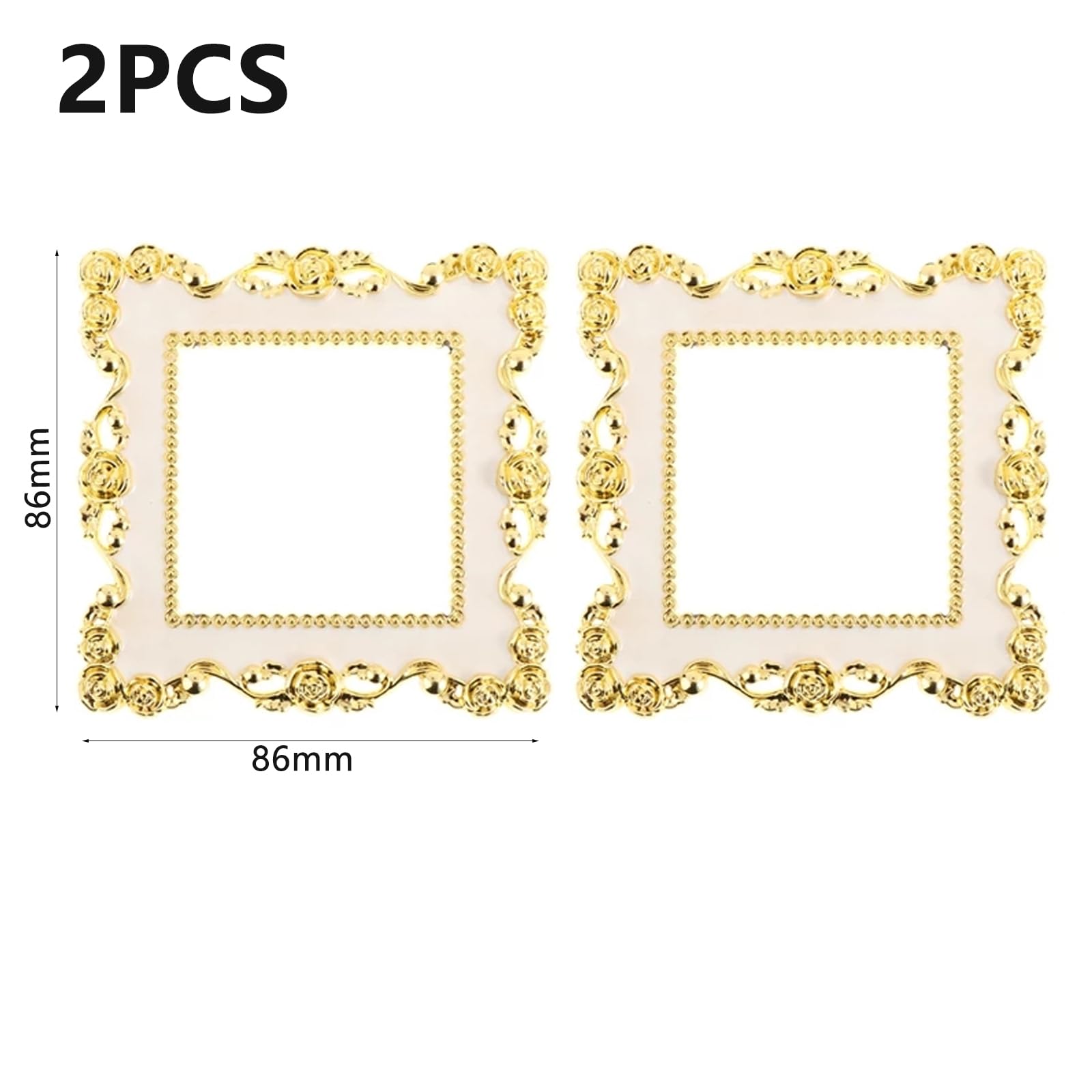 Autocollant pour Interrupteur Électrique - Décoration Rétro avec Fleurs en Relief - Étuis de Protection Décoratifs Créatifs pour Interrupteurs et Prises (86 x)