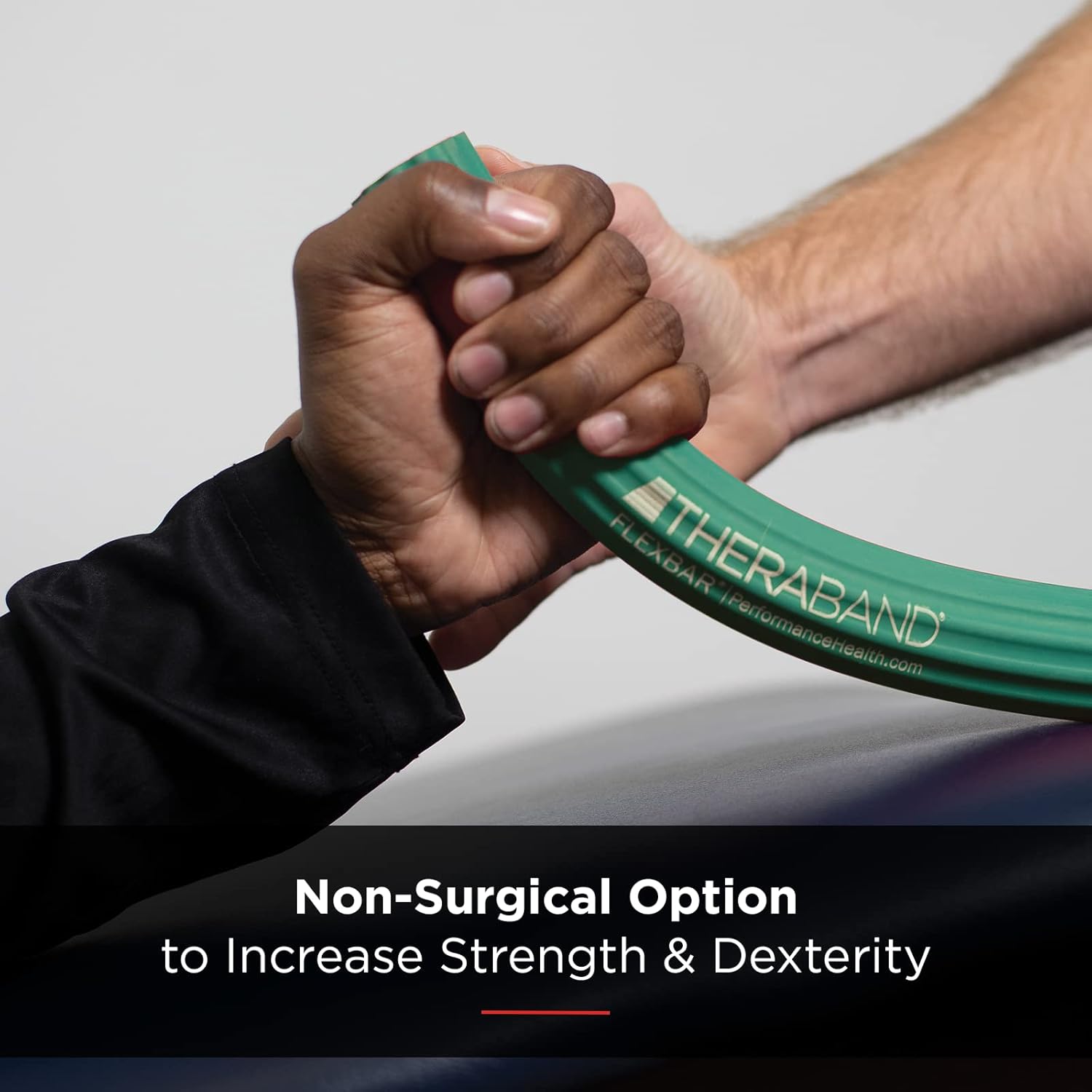 Buy THERABAND FlexBar, Tennis Elbow Therapy Bar, Relieve Tendonitis Pain & Improve Grip Strength