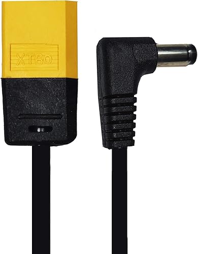 Miniatura 1 de Avata FPV - Cable de alimentación XT60 a CC para DJI Avata Fly Smart Combo FPV Goggles V2, FPV Goggles Battery 1.2M47inch