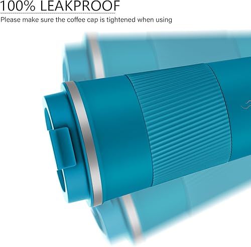 Miniatura 3 de MOMSIV Taza de viaje de 17 onzas, taza de café aislada con tapa a prueba de fugas, vaso reutilizable de doble pared de acero inoxidable al vacío