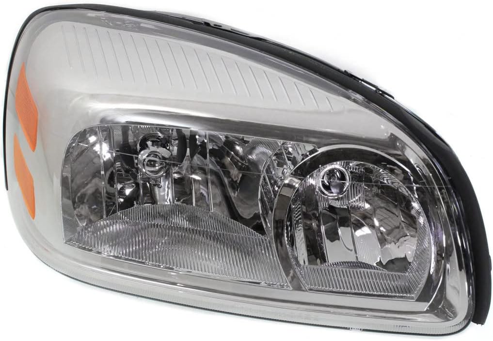 CarLights360: For 2005 06 07 08 2009 Chevy Uplander Headlight Assembly Driver Side w/Bulbs - DOT Certified Replacement for GM2502256 | 25891660, 15855662, 15784595, 15249998