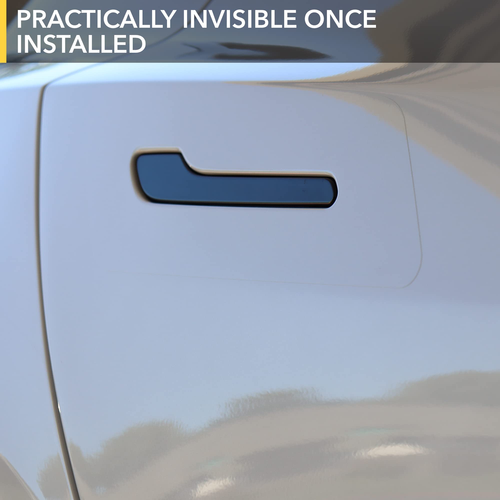 TWRAPS Door Handles Area PPF for Tesla Model Y & Model 3, 8mil - Front & Back Anti Scratch Paint Protection Film Cover, Clear Self Healing Shield Guard, Complete with Install Kit Accessories