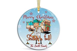 Personalized Shitters Full Christmas Ornament