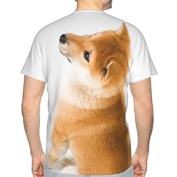 【限定品】 [新品未使用] 柴犬柄Tシャツ & 柴犬柄ショートパンツ 上下セット Amazon | [zhandiffy] 柴犬 犬柄 Tシャツ アニメ グッズ 快適