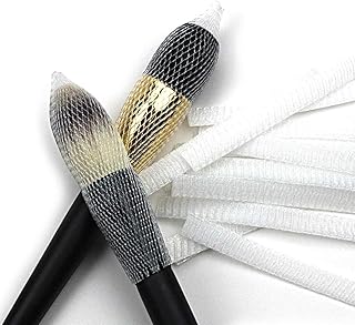 100Pcs Mesh Protector, Makeup Brush Mesh Guard, Protect Lily for Makeup Brush Protect Rose Protect Peony