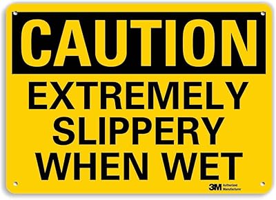 SmartSign “Caution - Extremely Slippery When Wet†Sign | 10