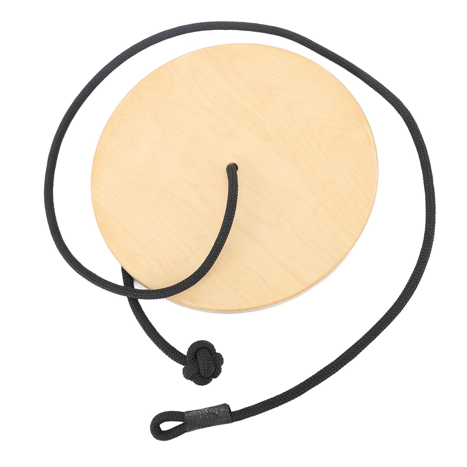 Balançoire en Corde à Disque en Bois, balançoire Ronde pour Arbres, adaptée aux Enfants et aux Adultes, balançoire d’entraînement à l’équilibre en Bois de Bouleau Robuste et
