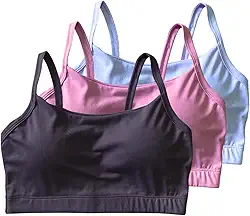 KIT 03 Sutiã top com alça bojo removivel Top para academia