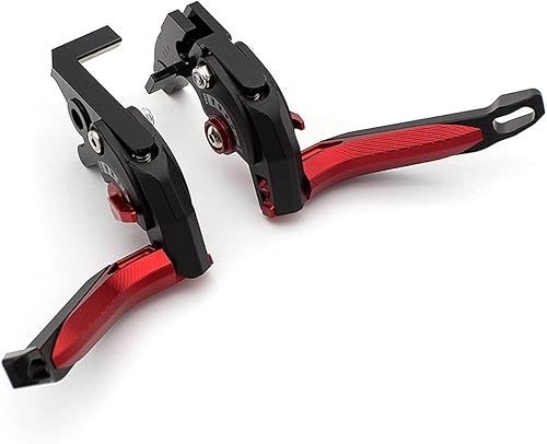 Miniatura 3 de Motorcycle Clutch Lever CNC 3D Rhombus Motorcycle Folding Extendable Brake Clutch Levers for Yamaha XJ6 Diversion 2009-2015 2010 2011 2012 2013 2014