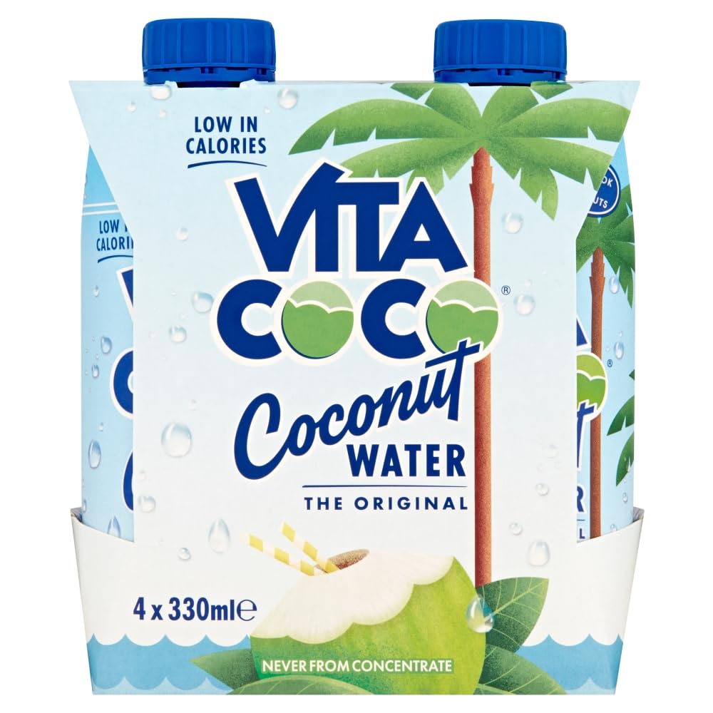 100% Natural Coconut Water 4X330ml 1320ml