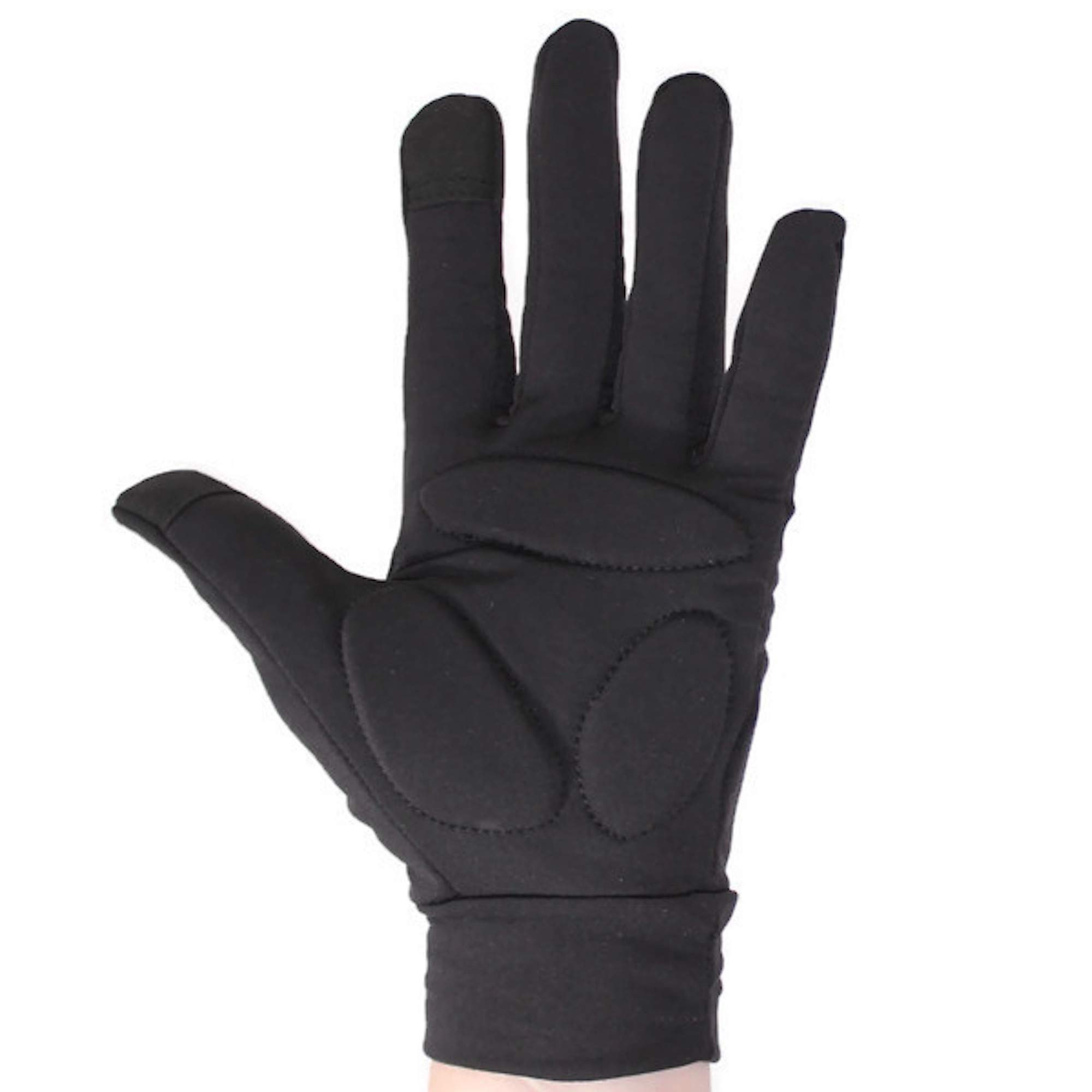 CRS Cross Padded Skating Gloves - Warm Padded Protection for Ice Skating Practice, Figure Skating Testing, Dance Competition, Roller Skating and Cheer.