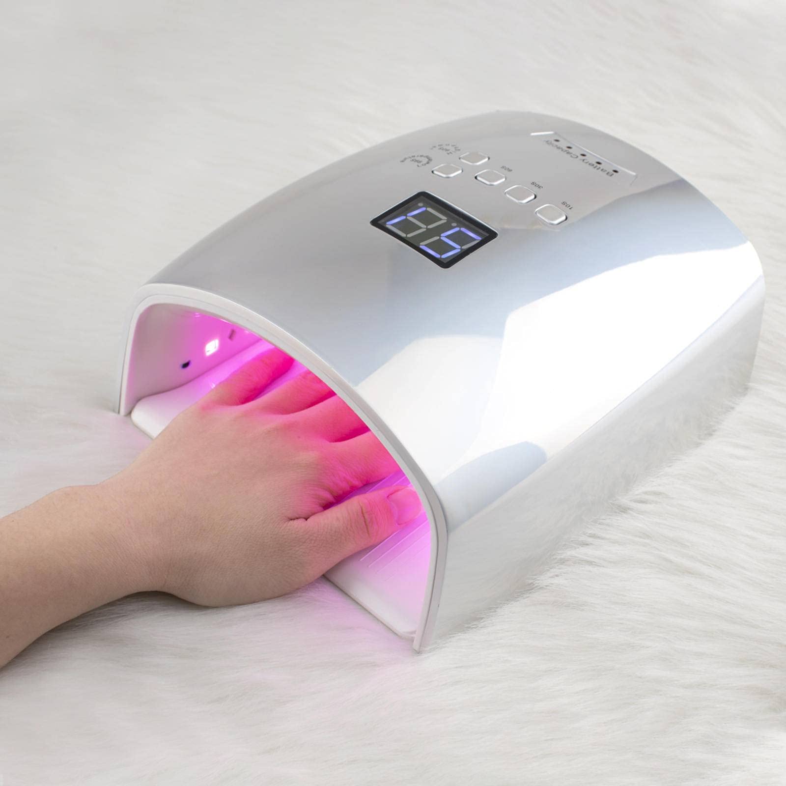 Bezprzewodowa lampa do paznokci UVLED Nail54 W lampa do suszenia akumulator żel do manicure lampa do suszenia polerowanie i szybko utwardzająca się lampa do paznokci Art54w