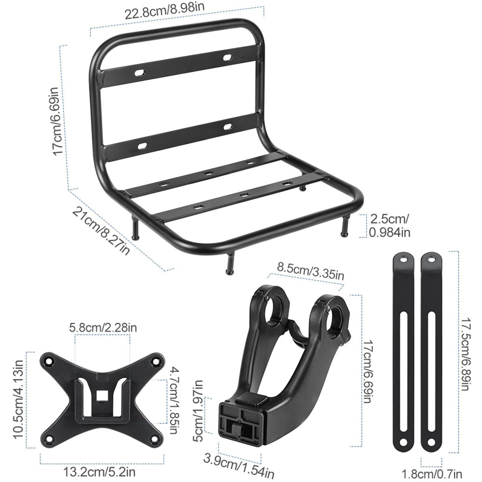 Portaequipajes para Bicicleta de Ciclismo Soporte De Carga Resistente Con