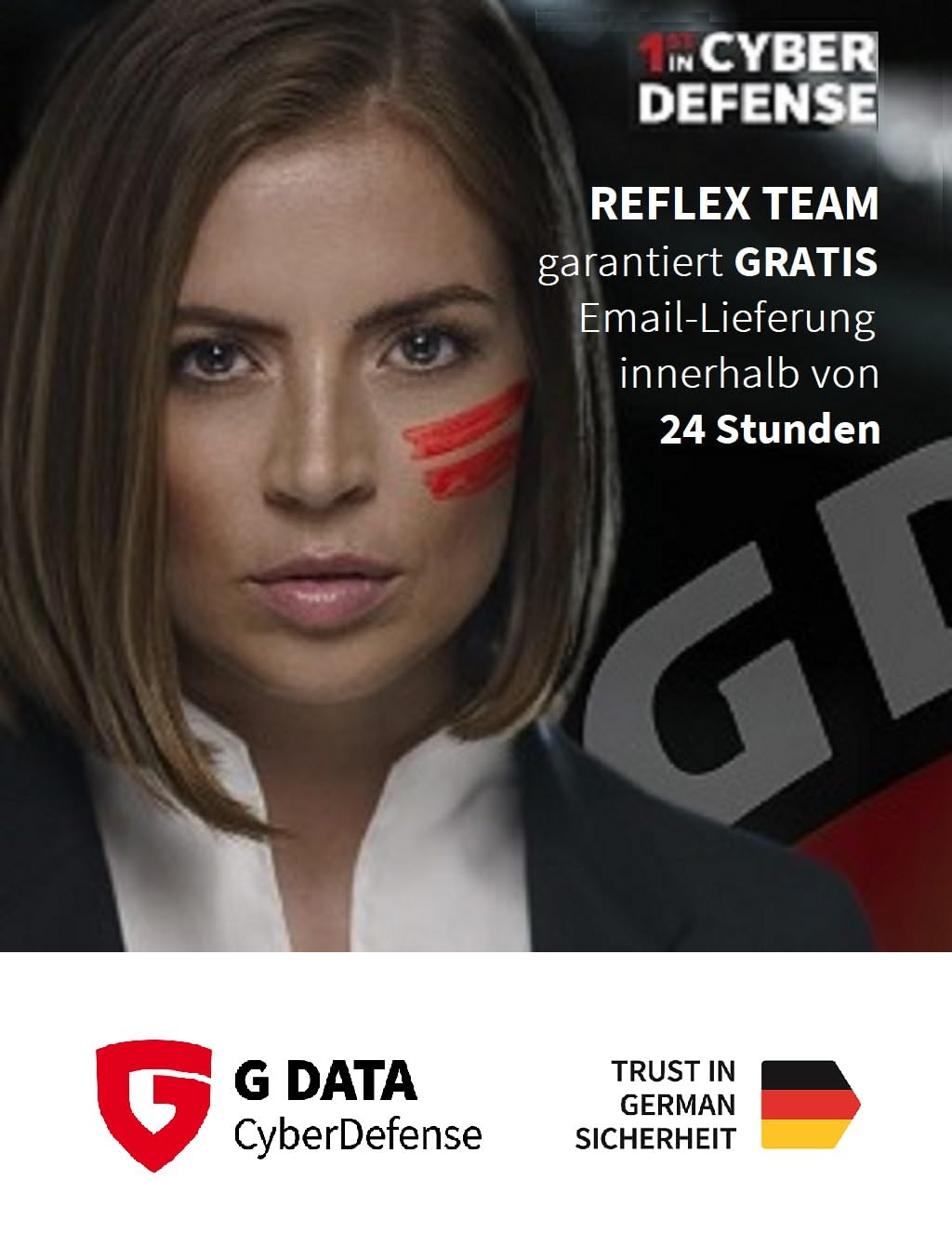 G DATA Total Security 2026 | 3 Geräte - 1 Jahr | Made in Germany | Virenschutzprogramm für Windows, Android, iOS | Passwort Manager | Updates inklusive | Software Key Card per Amazon-Email