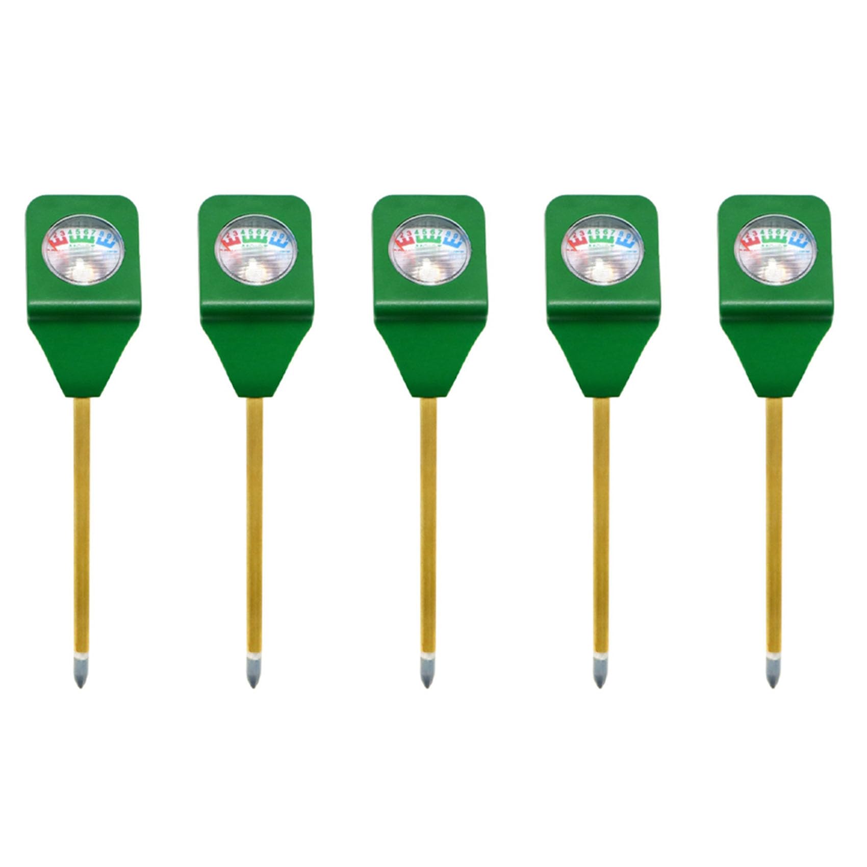 Jnchdghwa Photo Color 5X Mini Soil Moisture Meter Moisture Tester Soil Meter Plant Soil Kit Moist Tester Testing Instrument