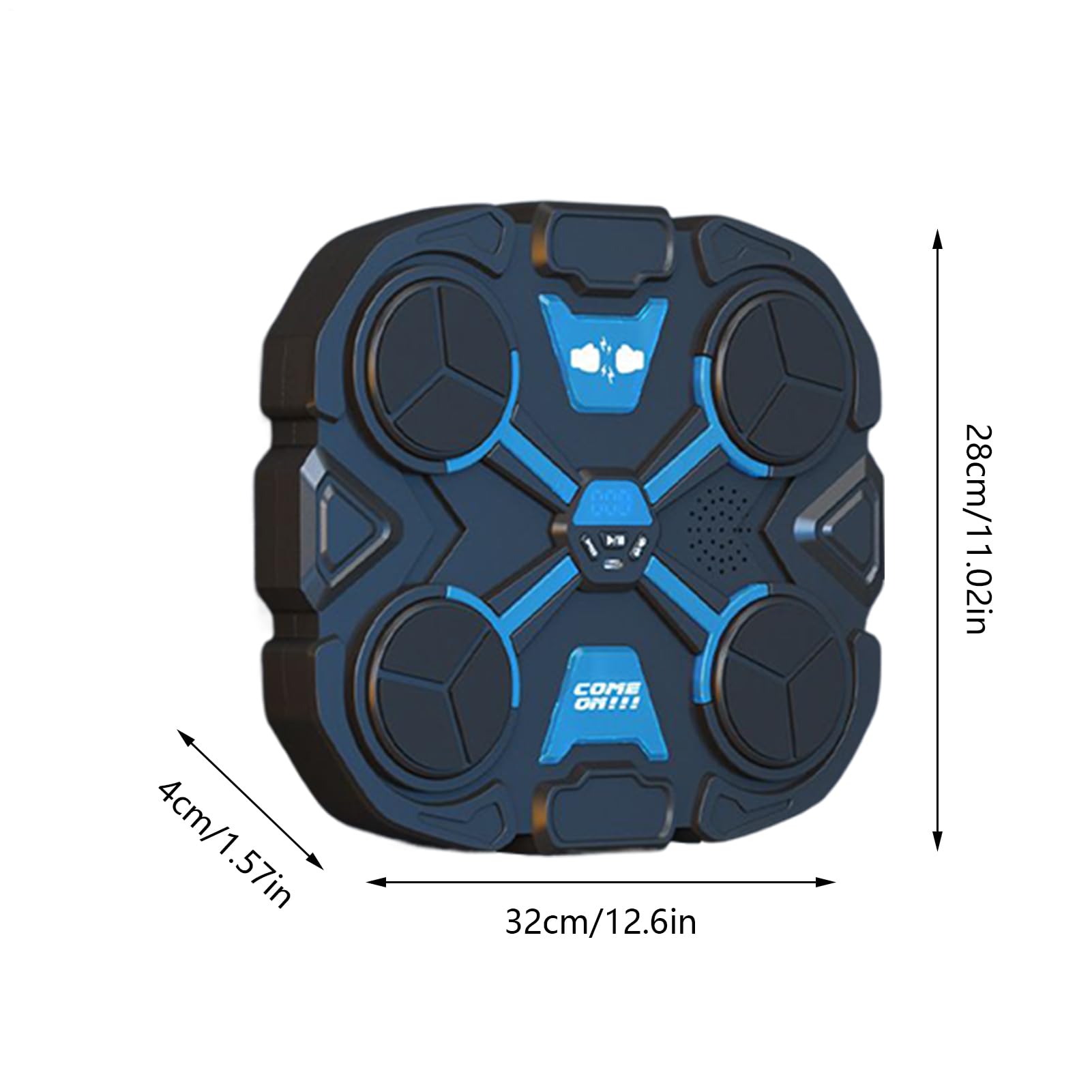 Macchina da Boxe Musicale | Strumento per Pugni Intelligente Senza Fili - Attrezzatura per Allenamento Boxe Wireless, Dispositivo di Training Pugni per Adulti e Bambini