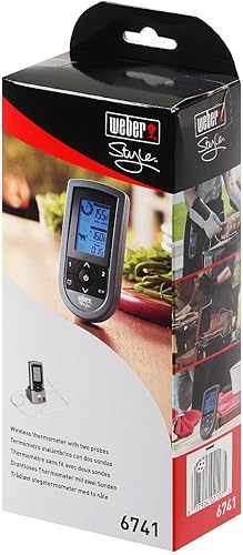 Miniatura 2 de Weber Termómetro inalámbrico de doble sonda estilo 6741