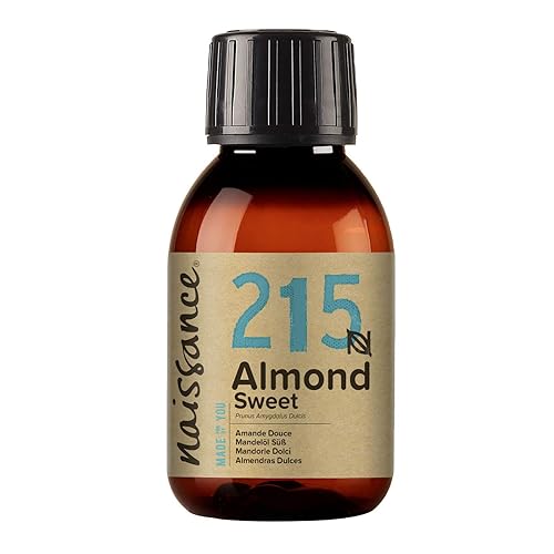 Naissance Aceite de almendras dulces 34 fl oz puro y natural vegano no transgénico libre de hexano libre de crueldad ideal para el cuidado del