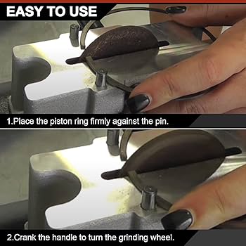 プリン Amazon.com: TEMSONE Piston Ring Cutting Wheel Filing Tool