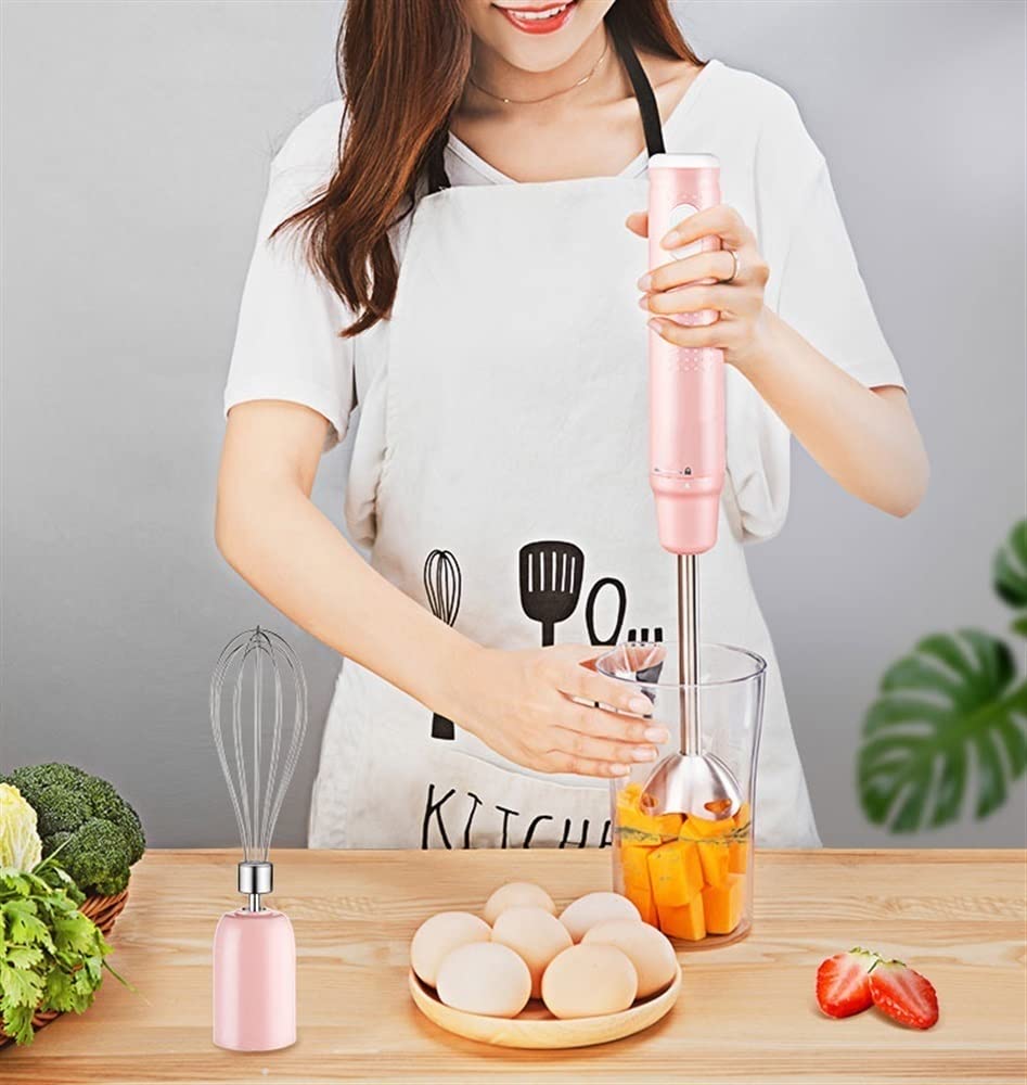 Blender ręczny, blender ręczny, blender ręczny, blender ręczny ze stali nierdzewnej 304, narzędzie kuchenne, idealne do zup, koktajli, puree, jedzenia dla niemowląt