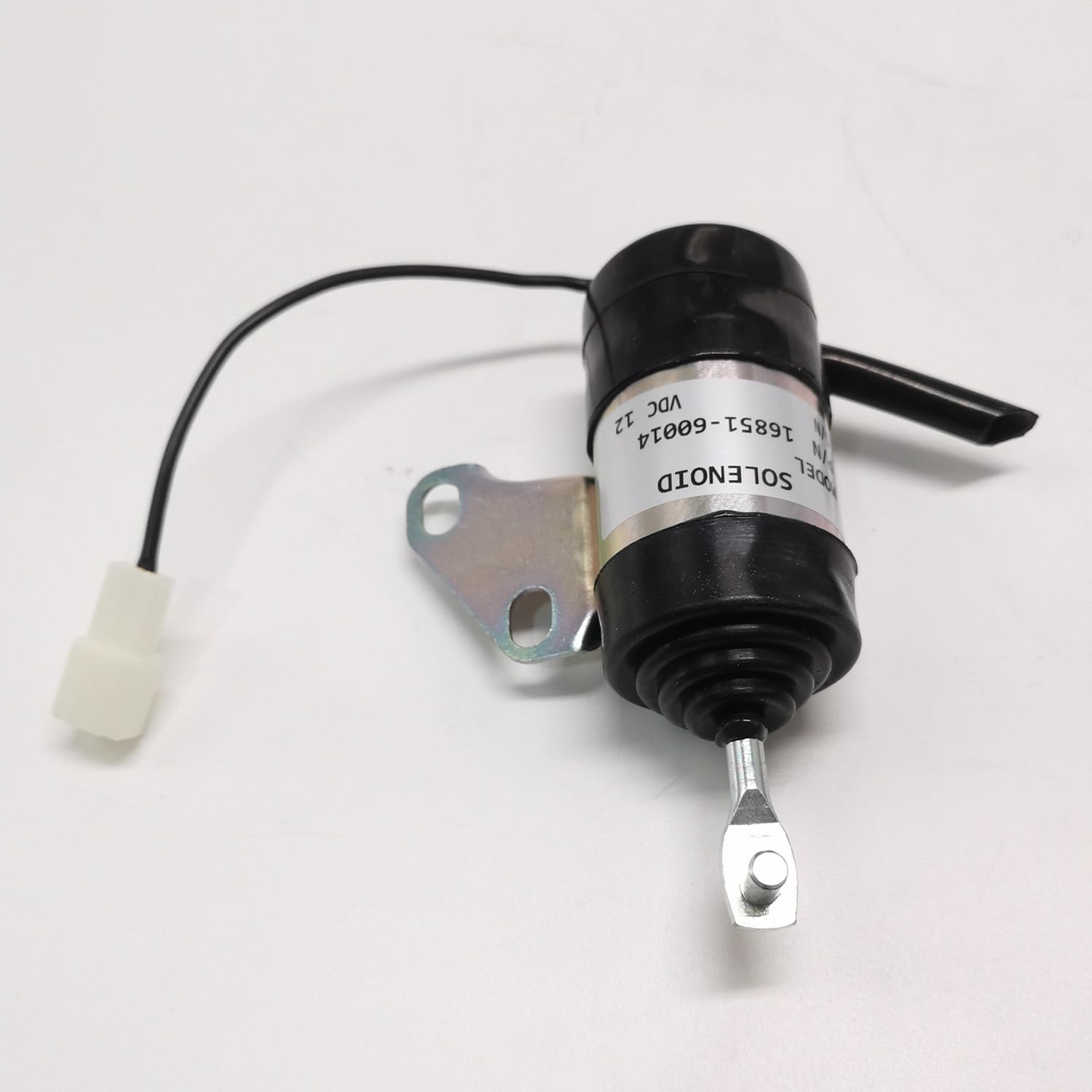 Luniubiqing As Picture Shows 12V Fuel Stop Solenoid 16851-60014 052600-4531 For Kubota Z402 Z482 Z602 Z722 D622 D902 Rtv900g Rtv900r Rtv900t Bx2230d Bx2350d Bx2360 G1800s G1900 G1900s G2160 G2160ds