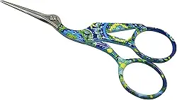 Tesoura de Precisão Pássaro Decorada