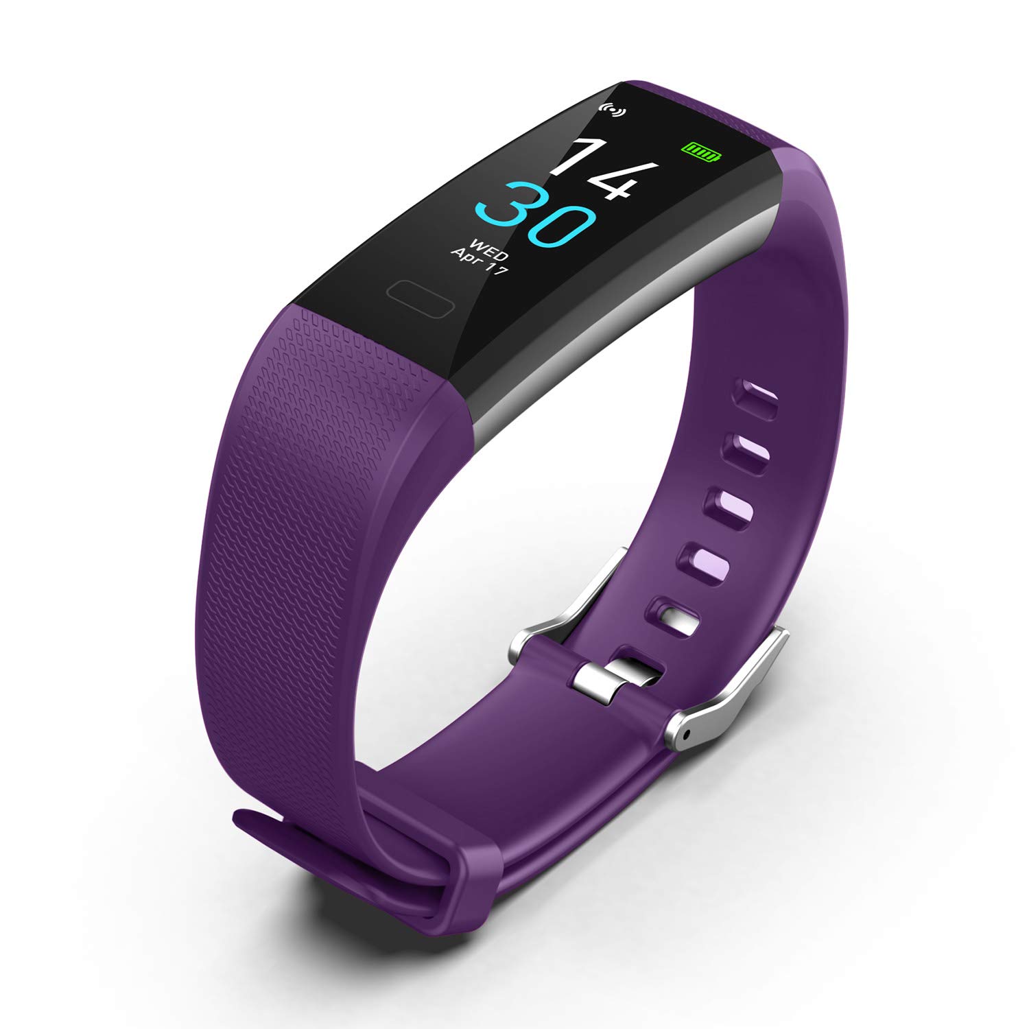 SpO2 Fitness Tracker z pulsometrem, ciśnienie krwi, wodoszczelność IP68, 16 trybów sportowych, krokomierz, licznik kalorii, monitor snu, monitor aktywności, dla kobiet i mężczyzn, smartwatch