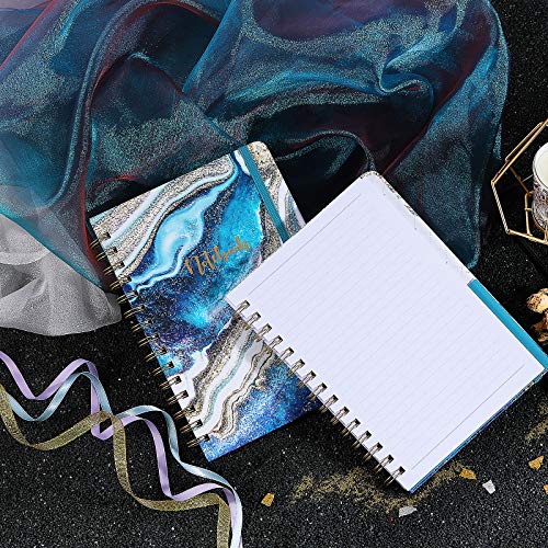 Ruled-NotebookJournal-Lined-Journal-with-Premium-Thick-Paper-85-X-64-College-Ruled-Spiral-NotebookJournal-Banded-with-Exquisite-Inner-Pocket-Waterproof-Hardcover-with-Colorful-Pattern