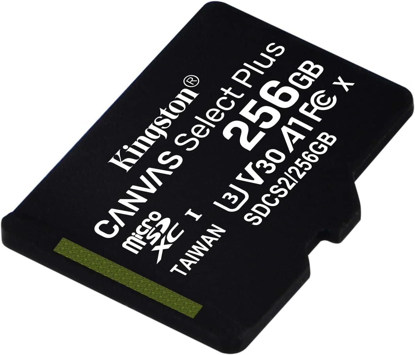 Kingston Canvas Select Plus microSD Speicherkarte, SDCS2/256GBSP Class 10