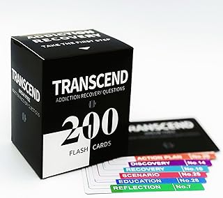 Therapy Games - 200-Card Group Therapy Game for Addiction Recovery Questions: Counseling Conversations Icebreaker & Tool - Ideal for Substance Abuse, Positive Mental Health, Sobriety & Therapy Office