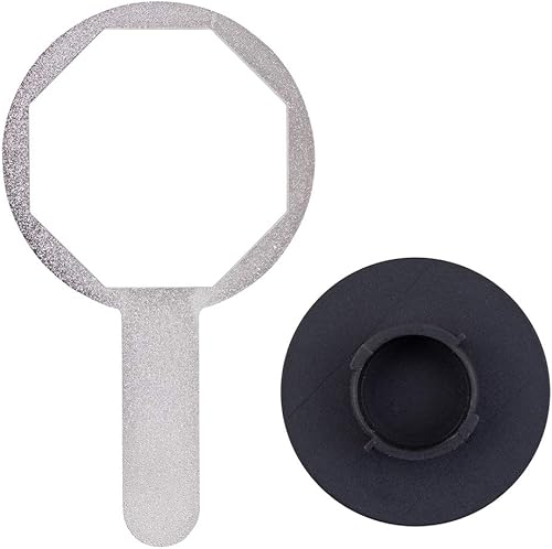 Miniatura 3 de Brock - Kit de filtro de aceite de repuesto con llave compatible con Gallardo Spyder Coupe Superleggera SE Base Nera 07L115561C 2004-2008