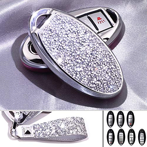 Royalfox(TM) 3 4 5 6 Buttons 3D Bling keyless Entry Remote Smart Key