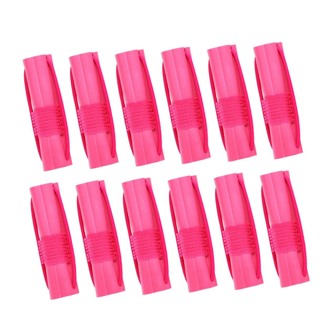 Beatifufu 12pcs Sponge Curling Iron Sponge Hair Curlers Hair Rollers Self Adhesive Hair Roller Waver Hair Tool Curly Hair Curler Hair Curler Tools Diy Wavy Plastic Curls
